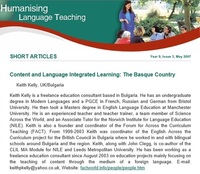 Spain - Content and Language Integrated Learning: The Basque Country